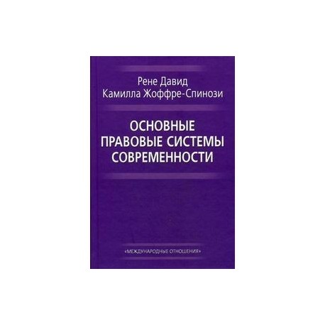 Основные правовые системы современности.