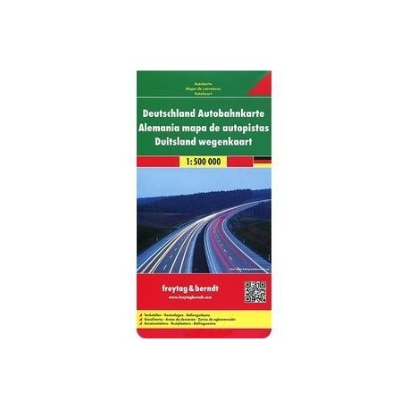 Германия. Карта автомагистралей / Germany Motorway Map