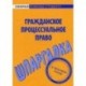 Шпаргалка по гражданскому процессуальному праву