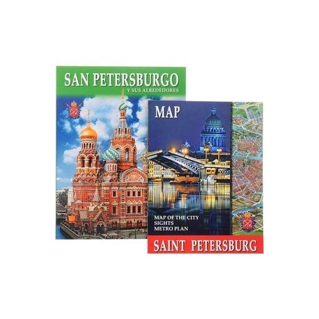 San Petersburgo y Sus Alrededores (+ карта)