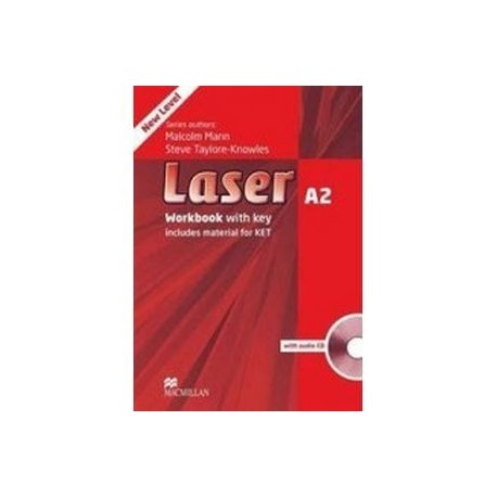 Laser A2 Workbook with key + CD