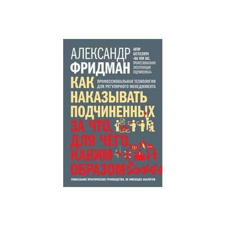 Как наказывать подчиненных. За что, для чего, каким образом