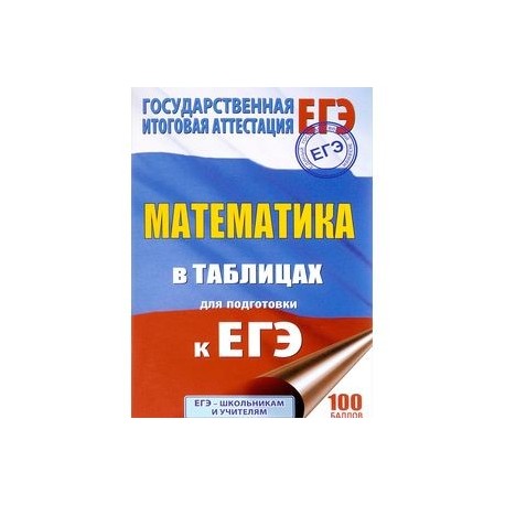 Математика. 10-11 классы. Справочное пособие в таблицах для подготовки к ЕГЭ