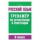 Русский язык. 6 класс. Тренажер по орфографии и пунктуации