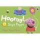 Peppa Pig: Hooray! Says Peppa (finger puppet board)