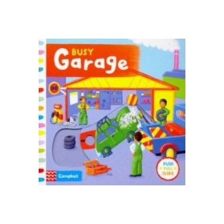 Busy Garage (Board book)