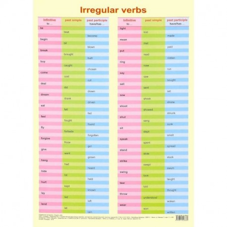 Irregular verbs