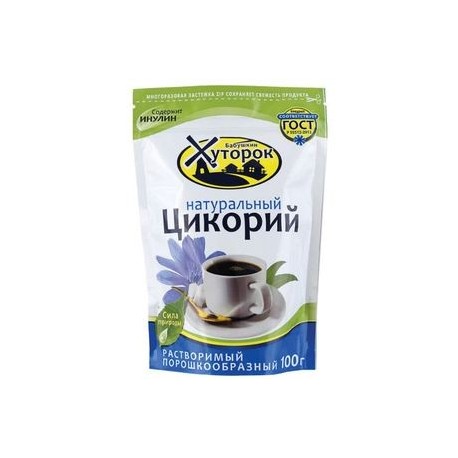 Цикорий натуральный растворимый порошкообразный «Бабушкин Хуторок». 100 г