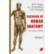 Анатомия человека. В 2 книгах.. Книга  1. (на англ. языке)