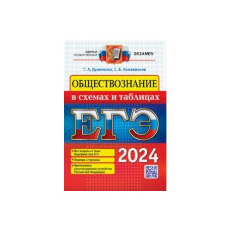 ЕГЭ 2024. Обществознание в схемах и таблицах. Все разделы и темы Кодификатора ЕГЭ. Понятия и термины