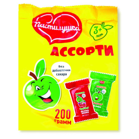 Пастила натуральная. Ассорти, 200 г