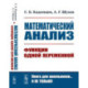 Математический анализ. Функции одной переменной