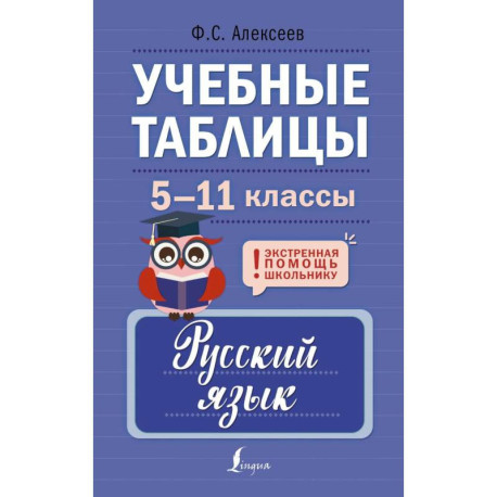 Учебные таблицы. Русский язык. 5-11 классы