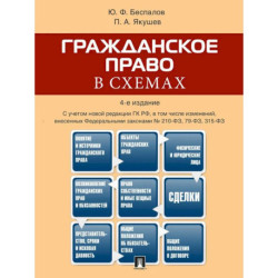 Гражданское право в схемах: учебное пособие. 4-е издание